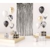 Párty záves - strieborný 100 x 200 cm