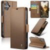 Púzdro na iPhone 16 CASEME Smooth hnedé Púzdro na iPhone 16 CASEME Smooth hnedé