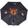 Doppler Modern Art Galaxy deštník holový vystřelovací černý