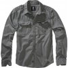 BRANDIT košele Vintage Shirt longsleeve Charcoal grey Veľkosť: XL