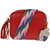 NovaKabelka.sk Bala Rossa Corallo s prídavným popruhom IV kožená talianska crossbody kabelka červená NovaKabelka.sk Bala Rossa Corallo s prídavným popruhom IV kožená talianska crossbody kabelka červená