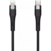 Nillkin Flowspeed Liquid Silicone Datový Kabel USB-C/Lightning 1,2m 27W Black 6902048265097 Nillkin Flowspeed Liquid Silicone Datový Kabel USB-C/Lightning 1,2m 27W Black 6902048265097
