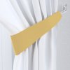 Dekoria Úchyt Victoria, 1ks, matná žltá, 12 x 70 cm, Cotton Panama, 702-41 Dekoria Úchyt Victoria, 1ks, matná žltá, 12 x 70 cm, Cotton Panama, 702-41