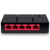MERCUSYS MS105G 5-port 10/100/1000M mini Desktop Switch, 5 10/100/1000M RJ45 ports, Plastic case TP-link MERCUSYS MS105G 5-port 10/100/1000M mini Desktop Switch, 5 10/100/1000M RJ45 ports, Plastic case TP-link