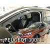 Deflektory na Peugeot 3008, 5-dverová, r.v.: 2017 - Deflektory na Peugeot 3008, 5-dverová, r.v.: 2017 -