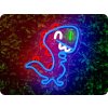 Forever Light Neon LED dekorácia stmievateľná DINO modrý, USB [RTV100441 Forever Light Neon LED dekorácia stmievateľná DINO modrý, USB [RTV100441