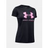 Under Armour Dievčenské tričko Tech Solid Graphic Big Logo Ss T- Čierna YMD Under Armour Dievčenské tričko Tech Solid Graphic Big Logo Ss T- Čierna YMD