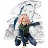Banpresto Naruto Shippuden Panel Spectacle Haruno Sakura PVC Statue 9 cm Banpresto Naruto Shippuden Panel Spectacle Haruno Sakura PVC Statue 9 cm