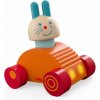 Haba Drevená hračka 2v1 Drevené auto a kolíska Zajačik Haba Drevená hračka 2v1 Drevené auto a kolíska Zajačik