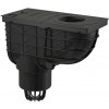 Alca Alcadrain AGV1 - Univerzálny lapač strešných splavenín 300×155/110 mm priamy, čierna Alca Alcadrain AGV1 - Univerzálny lapač strešných splavenín 300×155/110 mm priamy, čierna
