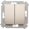 Kontakt Simon Vypínač č.5B Simon54 PREMIUM/NATURE SS zlatý DW6/2.01/X/44 Kontakt Simon Vypínač č.5B Simon54 PREMIUM/NATURE SS zlatý DW6/2.01/X/44