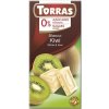 Torras Bezlepková biela čokoláda s kiwi bez pridaného cukru (75g) Torras Bezlepková biela čokoláda s kiwi bez pridaného cukru (75g)