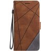 Knižkové puzdro Rhombus hnedé – Samsung Galaxy S25 Edge Knižkové puzdro Rhombus hnedé – Samsung Galaxy S25 Edge