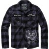 Košele Brandit Motörhead Checkshirt - čierna-sivá, XL Košele Brandit Motörhead Checkshirt - čierna-sivá, XL