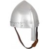 Deepeka Normanská přilba s nánosníkem a zdobným lemem, 1,6 mm ocel Deepeka Normanská přilba s nánosníkem a zdobným lemem, 1,6 mm ocel