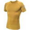 Sensor Merino Air tričko kr.rukáv mustard