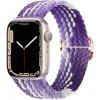 BStrap Elastic Nylon remienok na Apple Watch 38/40/41mm, grape SAP013C18