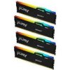 KINGSTON DIMM DDR5 64GB (Kit of 4) 6000MT/s CL40 FURY Beast RGB XMP (KF560C40BBAK4-64) KINGSTON DIMM DDR5 64GB (Kit of 4) 6000MT/s CL40 FURY Beast RGB XMP (KF560C40BBAK4-64)