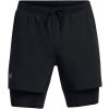 Pánske kraťasy Under Armour, LAUNCH 5 2-IN-1 čierna, S Pánske kraťasy Under Armour, LAUNCH 5 2-IN-1 čierna, S