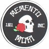 Gumová nášivka 101 Inc Memento Mori - čierna Gumová nášivka 101 Inc Memento Mori - čierna