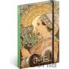 Alfons Mucha Notes Bodliak linajkový 13 x 21 cm Alfons Mucha Notes Bodliak linajkový 13 x 21 cm