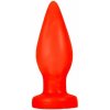 Sinnovator Oval Butt Plug Large Neon Orange, prémiový silikónový análny kolík 21 x 4,2–6,8 cm Sinnovator Oval Butt Plug Large Neon Orange, prémiový silikónový análny kolík 21 x 4,2–6,8 cm