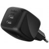 Belkin Duální nabíječka s USB-C 50W PD + PPS, černá WCH019kqBK Belkin Duální nabíječka s USB-C 50W PD + PPS, černá WCH019kqBK