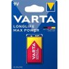 VARTA Longlife Max Power 9V 550mAh 1ks 04722 VARTA Longlife Max Power 9V 550mAh 1ks 04722
