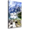 Vertikálny foto obraz na plátne Morské oko Tatry 50x100 cm Vertikálny foto obraz na plátne Morské oko Tatry 50x100 cm