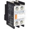 Tracon Blok čelných pomocných kontaktov k stykačom TR1D/F a TR1E 230V, 50Hz, 2A, 2×NC TR6DN02 Tracon Blok čelných pomocných kontaktov k stykačom TR1D/F a TR1E 230V, 50Hz, 2A, 2×NC TR6DN02