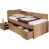 Kondela Posteľ, s úložným priestorom, buk, 90x200 cm, OTO Kondela Posteľ, s úložným priestorom, buk, 90x200 cm, OTO