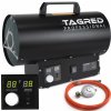 Tagred Plynový ohrievač vzduchu TAGRED 15kW s termostatom a LCD displejom, hadica, redukcia Tagred Plynový ohrievač vzduchu TAGRED 15kW s termostatom a LCD displejom, hadica, redukcia