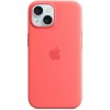 Apple iPhone 15 Silicone Case with MagSafe Guava MT0V3ZM/A Apple iPhone 15 Silicone Case with MagSafe Guava MT0V3ZM/A