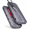 AXAGON HMC-12GM2, USB 10Gbps hub, 3x USB-A, USB-C, HDMI, DP, RJ-45 GLAN, M.2, SD/mSD, audio, PD 100W, kábel USB-C 50cm Axagon AXAGON HMC-12GM2, USB 10Gbps hub, 3x USB-A, USB-C, HDMI, DP, RJ-45 GLAN, M.2, SD/mSD, audio, PD 100W, kábel USB-C 50cm Axagon