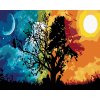 Diamantové maľovanie Diamondi - Diamantové maľovanie - STROM NOC A DEŇ, 40x50 cm, Vypnuté plátno na rám (602321B) Diamantové maľovanie Diamondi - Diamantové maľovanie - STROM NOC A DEŇ, 40x50 cm, Vypnuté plátno na rám (602321B)