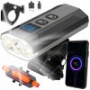 Osvetlenie bicykla Carruzzo Pro powerbank 2v1 800 lm batéria Osvetlenie bicykla Carruzzo Pro powerbank 2v1 800 lm batéria