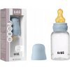 Antikoliková fľaša bez BPA, plastová BIBS 150 ml, Baby blue Antikoliková fľaša bez BPA, plastová BIBS 150 ml, Baby blue