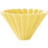 Origami keramický dripper S žltý - japonský porcelánový V60 Origami keramický dripper S žltý - japonský porcelánový V60