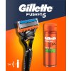 Gillette Fusion 5 holiaci strojček + gél na holenie 200 ml darčeková sada