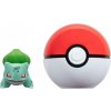 Jazwares Pokémon Clip and Go Pokéball - Bulbasaur Jazwares Pokémon Clip and Go Pokéball - Bulbasaur
