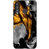 Picasee silikónový čierny obal pre Huawei P30 Lite - Black Gold Picasee silikónový čierny obal pre Huawei P30 Lite - Black Gold
