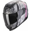 Scorpion EXO 520 EVO AIR FASTA Matt Black/Silver/Pink XS Prilba