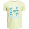 Under Armour | UA B SPLIT BIG LOGO SS | žltá| XL Under Armour | UA B SPLIT BIG LOGO SS | žltá| XL