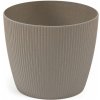 LAMELA, kvetináč MAGNOLIA ECO JUMPER, 19 x 15 cm, sivý LAMELA, kvetináč MAGNOLIA ECO JUMPER, 19 x 15 cm, sivý