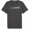 Pánske tričko Puma, TECH GRAPHIC TEE tmavo sivá,béžová M Pánske tričko Puma, TECH GRAPHIC TEE tmavo sivá,béžová M