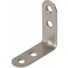 Walteco Spojovací uholník, 40x40x15mm, nerez Množstvo: 1 ks , 84738 Walteco Spojovací uholník, 40x40x15mm, nerez Množstvo: 1 ks , 84738