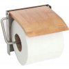 Tutumi Rea, bambusový držiak na toaletný papier 390227, hnedá-chrómová, HOM-07501 Tutumi Rea, bambusový držiak na toaletný papier 390227, hnedá-chrómová, HOM-07501