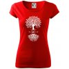 Narodeninový strom 50 - Dámske tričko Pure - 3XL ( Červená ) Narodeninový strom 50 - Dámske tričko Pure - 3XL ( Červená )