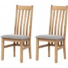 Sada jedálenských stoličiek C-2100 SIL2, dub, 2 ks Sada jedálenských stoličiek C-2100 SIL2, dub, 2 ks