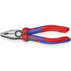 KNIPEX Kombinované kliešte KNIPEX, leštené, 180 mm, 2f návlek rukoväte KNIPEX Kombinované kliešte KNIPEX, leštené, 180 mm, 2f návlek rukoväte